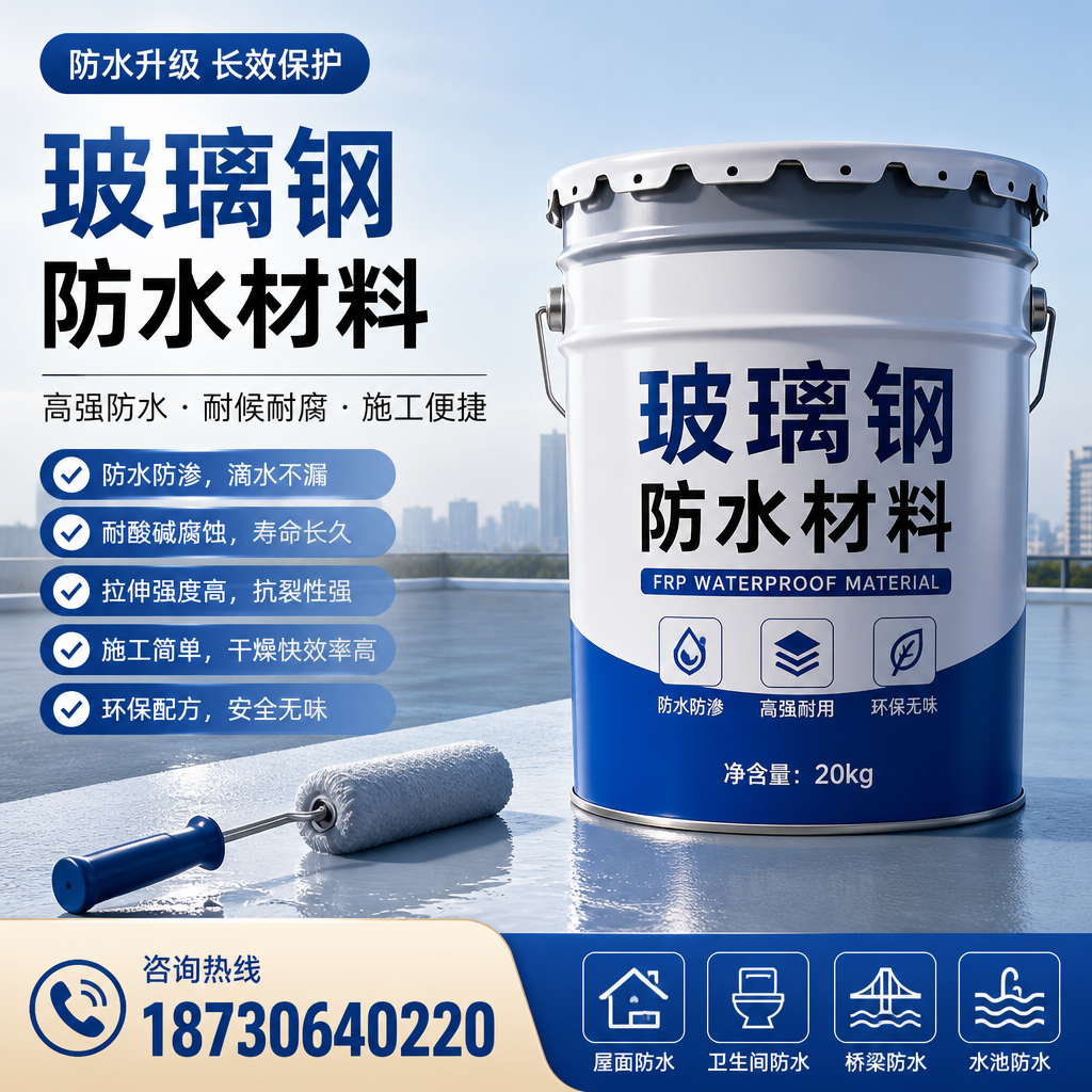 专家解析:玻璃钢防水材料的市场前景分析在 白城